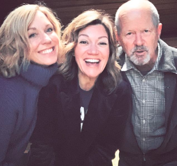 October Moore is enjoying a happy life with her parents. 